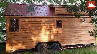 Cedar Tiny House Designed For Functional Full-Time Living