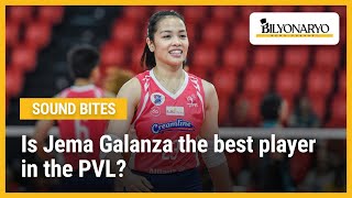 Is Jema Galanza the best player in the PVL?