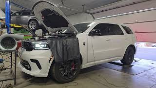 910whp+ Durango Hellcat on dyno - Satera Tuning Level 2.5 Package with TRUE Flex Fuel