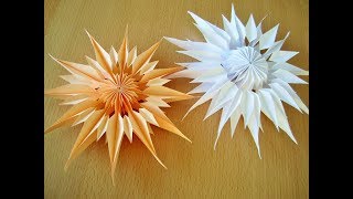 DIY: Weihnachtsstern aus Papier/ Star of paper