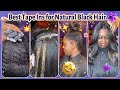 💘How To:Easy Tape-In Extension Install On Short Hair | NO BREAKAGE | Silk Press Natural Wave Texture