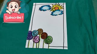 best IDEAS for KIDS_beautiful cover page ideas _easy & simple ideas