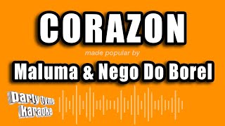 Maluma & Nego Do Borel - Corazon (Versión Karaoke)