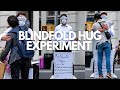 Blindfolded Jewish Man Offers Free Hugs