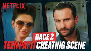 Can Saif Ali Khan Catch Deepika & John's CARD CHEATING TECH? | RACE 2
