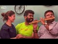 nayanthara kisses her husband vignesh shivan for give surprise from flute navin on their anniversary