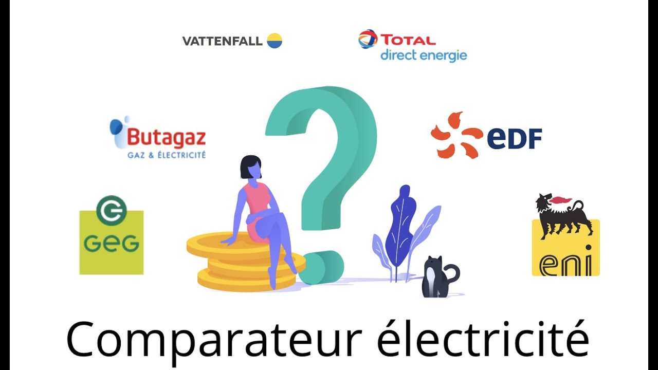 Comparateur Électricité 2020 - Fournisseur-energie.com - YouTube