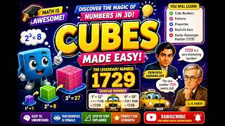 Understanding CUBES in Minutes | Easy Tricks, Patterns & Fun Story!