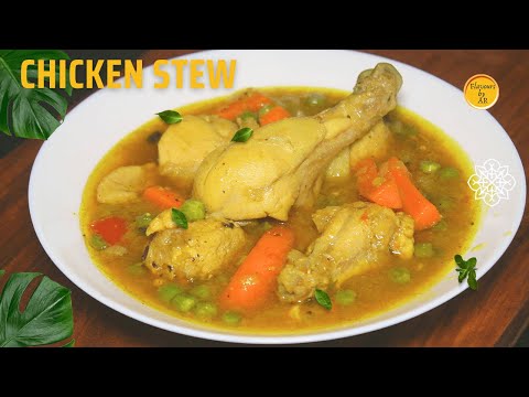 Recipe for Russian chicken stew with potatoes and vegetables