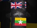 UK VS Myanmar(requested)|#shorts#cool#vita#minecraft#countryballs#edit