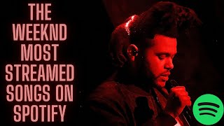 The Weeknd Most Streamed Songs Spotify Popnable
