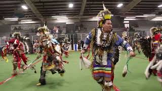 OLCN Christmas/New Year Powwow 2022, Adult Men's Traditional Dance Category, 2 Songs, Monday Night