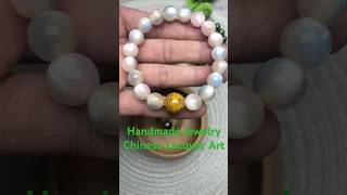 Handmade Jewelry: The Art of Chinese Lacquer Beads | Traditional Craft Meets Modern Elegance#shorts