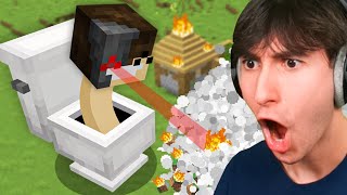 I Beat Minecraft as Skibidi Toilet