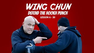Defending Against the Hook Punch in Wing Chun Lesson 6-30 | Awaken Your Inner Warrior