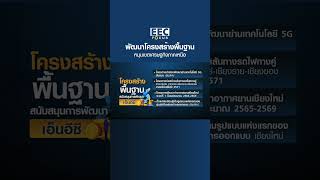 พัฒนาโครงสร้างพื้นฐานหนุนเขตเศรษฐกิจภาคเหนือ I EEC Focus I 04-02-66  short