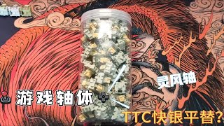 TTC快银平替轴体？环诺灵风轴简单测评→DAFI原声开箱