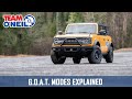 Ford Bronco G.O.A.T. Modes Explained