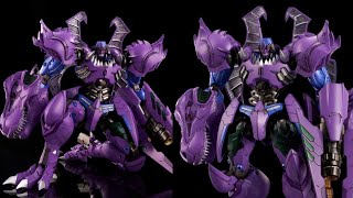 New Transformers Beast Wars Megatron Model Kit figure fully revealed Flame Toys preorder info