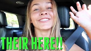 ELIZABETH AND JESSE ARRIVED! TRY NOT TO CRY! CUTEST BEST FRIENDS!
