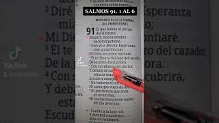 Salmos 91 #parati #tiktokvideo #jesus #viral #palabradedios #instagram #fe #salmos #tiktok #ti #text