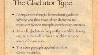 The Cataphractarius Gladiator