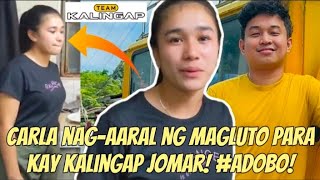 JomCar Carla NAG-AARAL MAGLUTO NG ADOBO para sa pag-uwi ni Kuya Jomar galing Hongkong! #kalingaprab