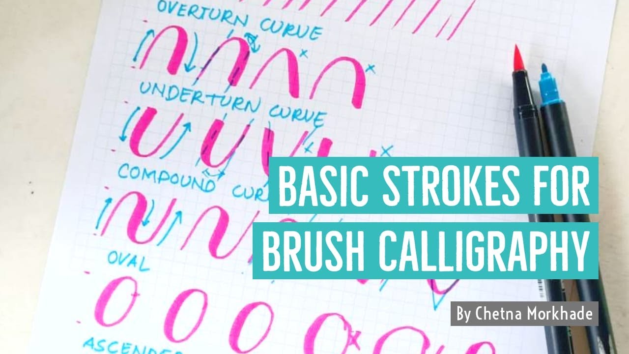 Brush Calligraphy Tutorial At Minh Boser Blog