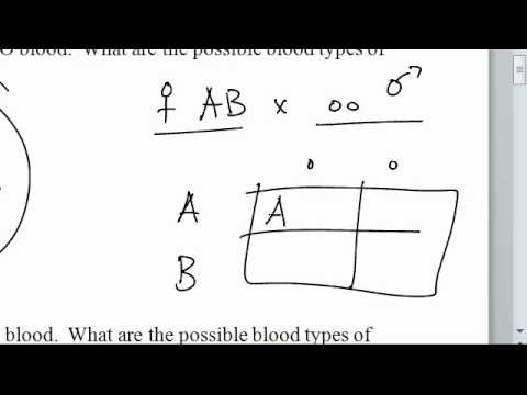 Blood type inheritance patterns Blood type inheritance patterns