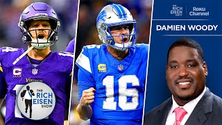 ESPN’s Damien Woody: Lions Need NFL’s 1-Seed More Than the Vikings | The Rich Eisen Show