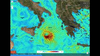 The impact of the Medicane Ianos on the ocean currents