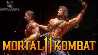 SURPRISE BRUTALITY WITH RAMBO! - Mortal Kombat 11: "Rambo" Gameplay