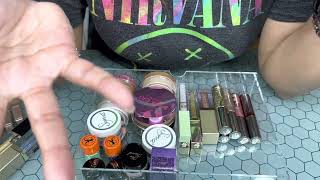 Asmr Decluttering My Liquid Eyeshadows