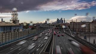 Time-Lapse video of a busy road