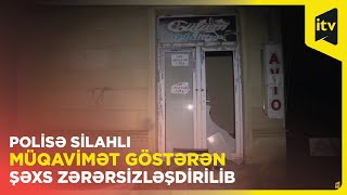 Gəncə kafelərinin birinə qumbara ilə hücum edən şəxs Bakıda zərərsizləşdirilib