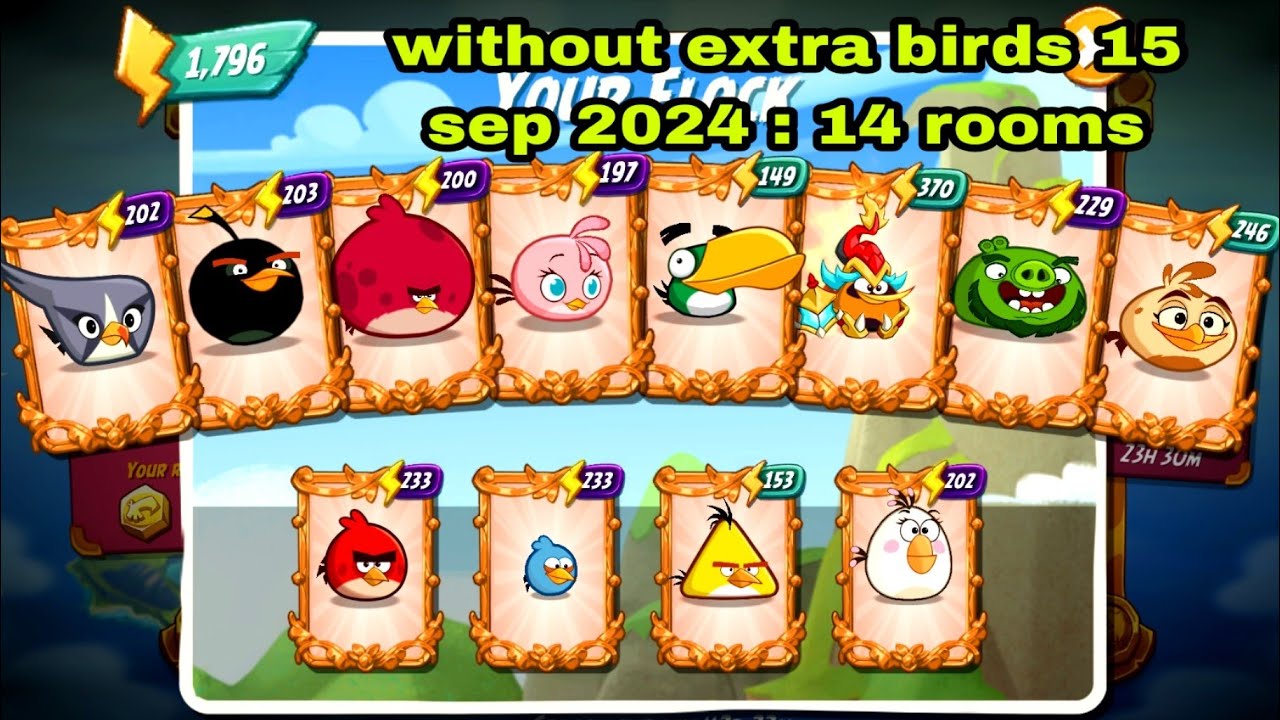 Angry Birds 2 Mighty Eagle Bootcamp Mebc 15 Sep 2024 Without Extra