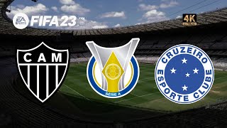 Atlético Mineiro x Cruzeiro | FIFA 23 Gameplay | Brasileirão 2023 [4K 60FPS]