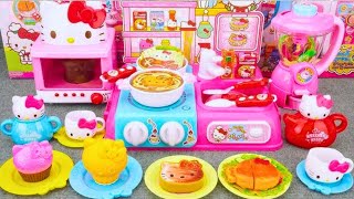 3:58 Minutes Satisfying with Unboxing Hello Kitty Kitchen Set | Cutee Tiny Mini ASMR Kitchen Set