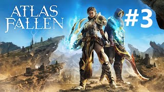 Atlas Fallen прохождение обзор геймплей стрим #3 - Город Солнца и окрестности