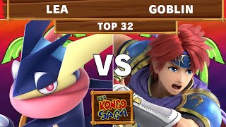 2GG Kongo Saga - Lea (Greninja) VS Ape | Goblin (Roy) Top 32 - Smash Ultimate