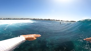 SURFING CLEAR WATER AT NGOR SENEGAL