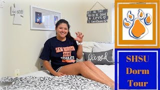 College Dorm Tour at Sam Houston State University!!