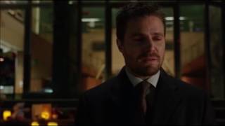 Arrow 5x13 Ending Scene Mayor Oliver Queen gun control Speech