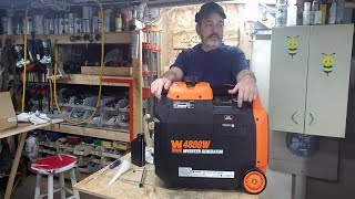 WEN 4800-Watt Portable Inverter Generator - Power on the go