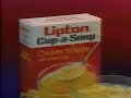 lipton cup a soup commercial 1984