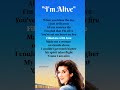 I'm Alive (Chorus-2, Verse-2) - Celine Dion #lyrics #imalive #celinedion #trending