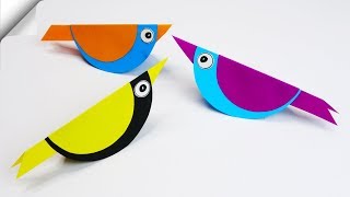 DIY paper toys | Easy paper birds | DIY paper crafts
