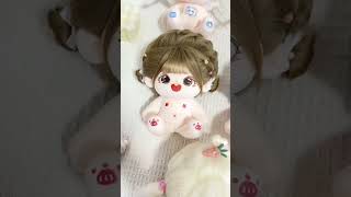 20cm cotton doll hairstyle