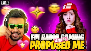 FM RADIO YT PROPOSED ME|Trolling fm radio in Lobby|@FMRadioGamingLive