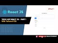 Build a Todo List React Application – Part 1